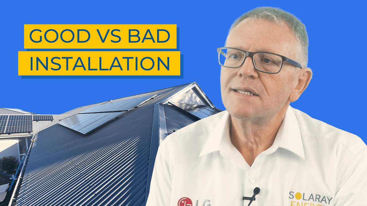 vs. unhealthy solar system SOLAR POWER ENERGY TODAY