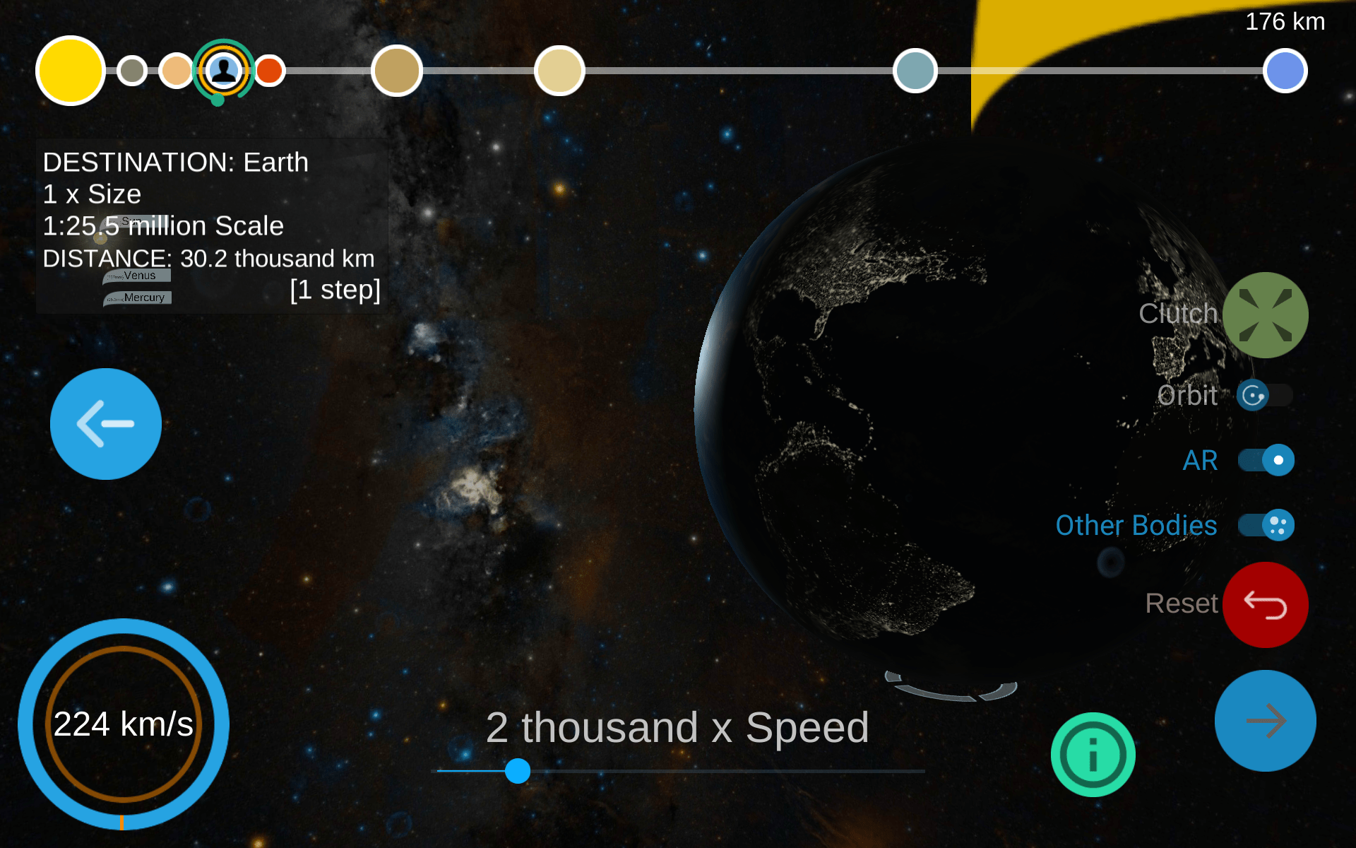 Solar System Simulator (free version) download for PC