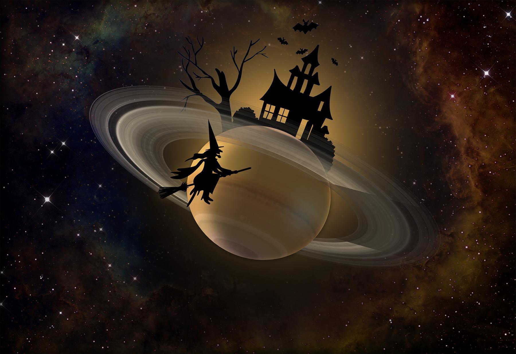 Spooky Saturn NASA Solar System Exploration