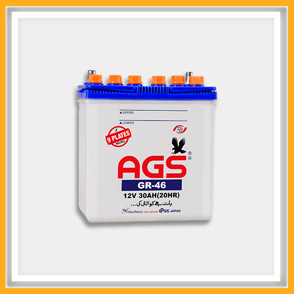 ATLAS BATTERY 12V 30AH (20HR) GR 46 Solar Trade.pk