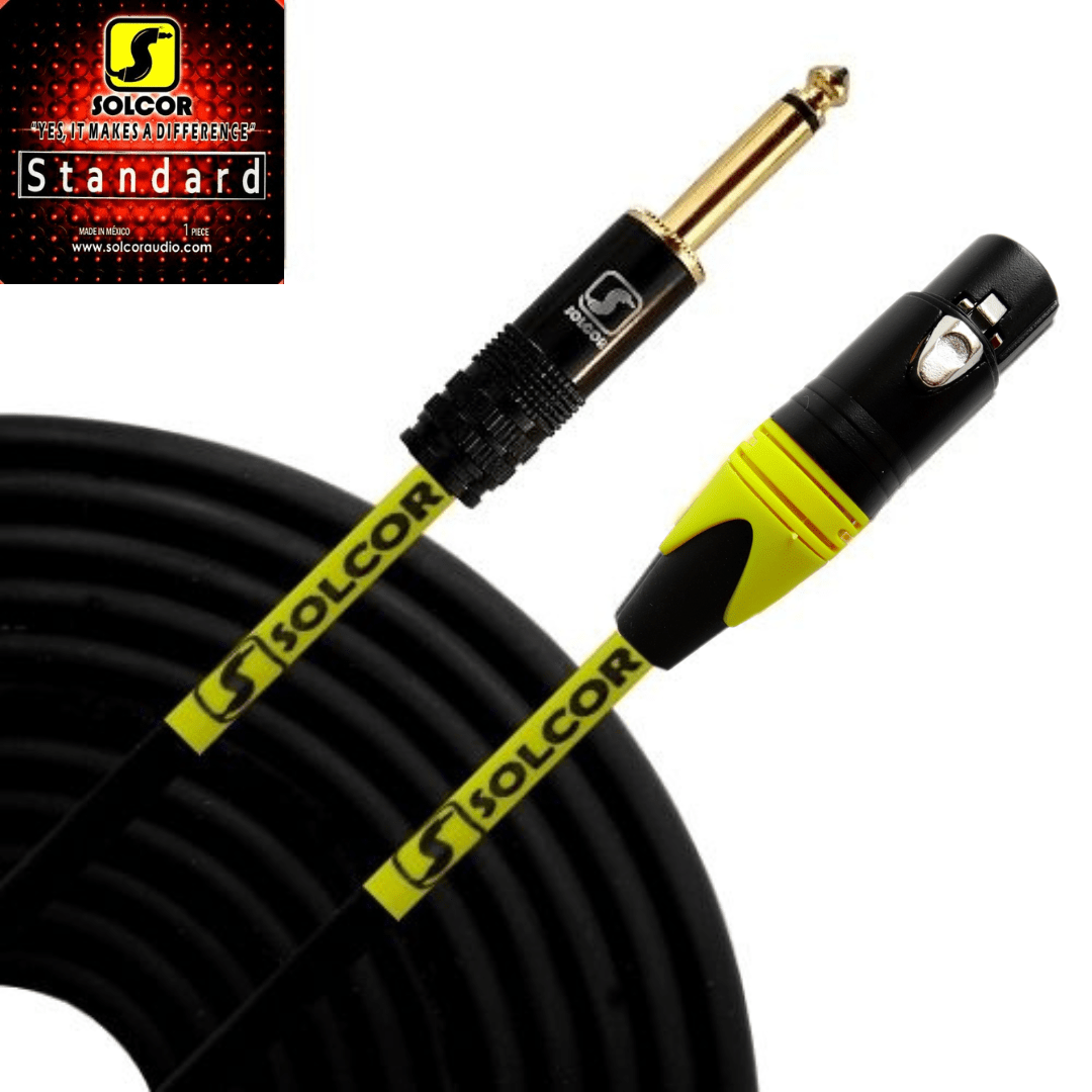 MICROPHONE UNBALANCED F/XLR Solcor Cables
