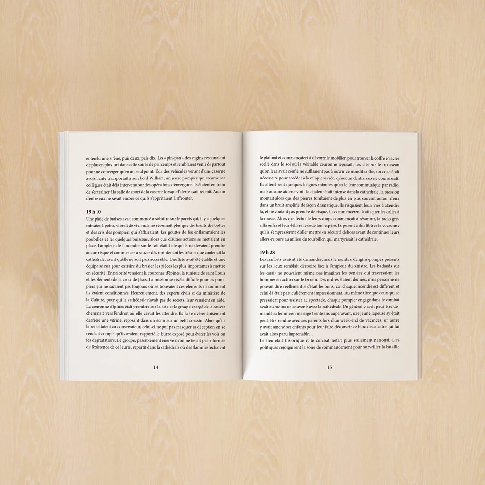 Les lettres de NotreDame Soldats du feu