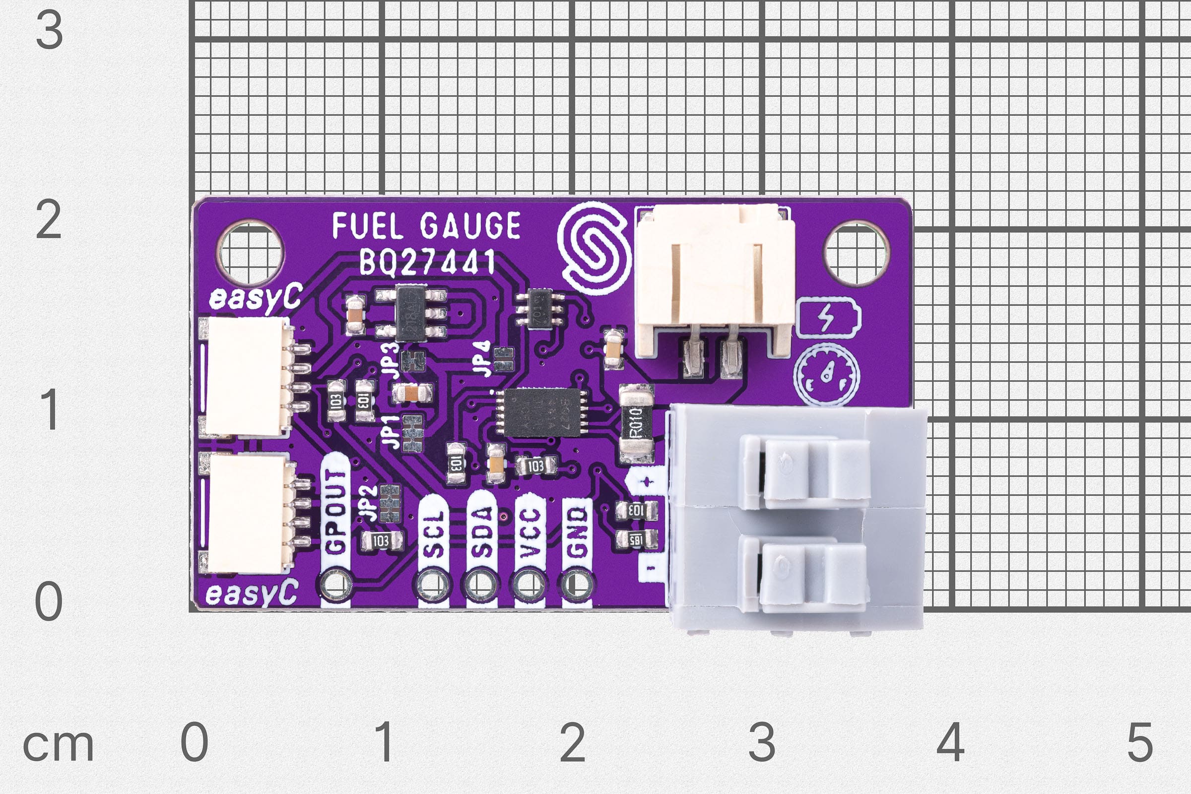 Fuel gauge BQ27441 breakout