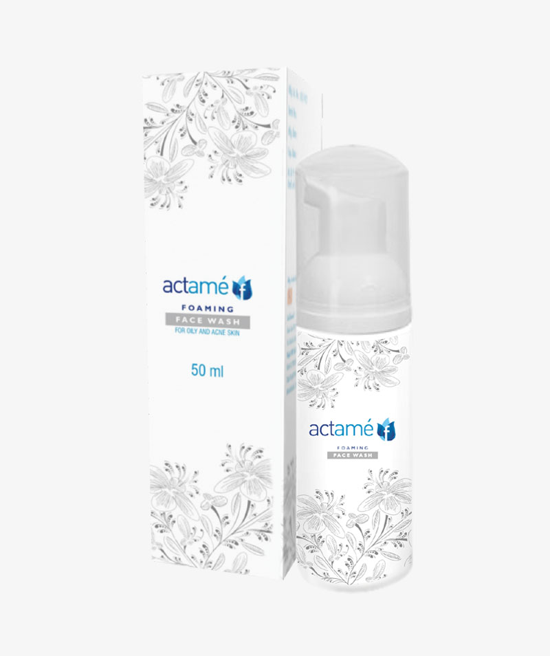 Actame F Foaming FaceWash Sol Derma Pharma