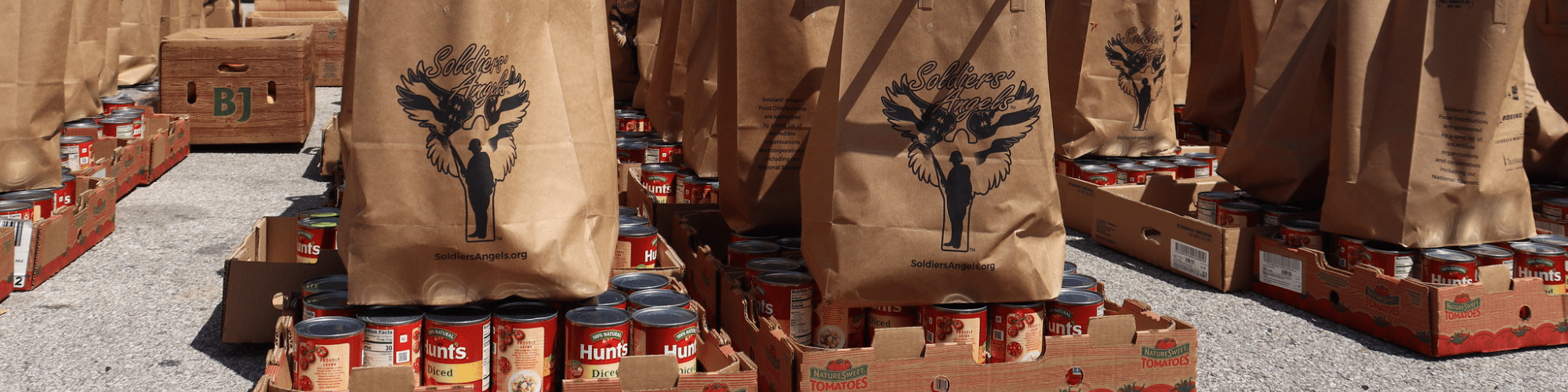 Food Assistance Soldiers' Angels Military and Veteran Food Distributions