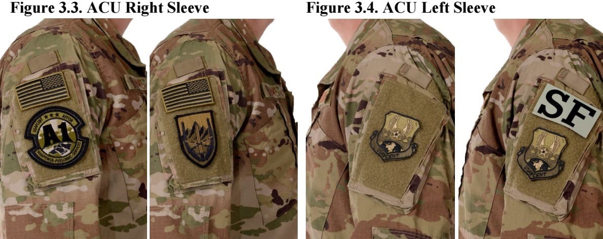 Flag Placement On Ocp Uniform About Flag Collections
