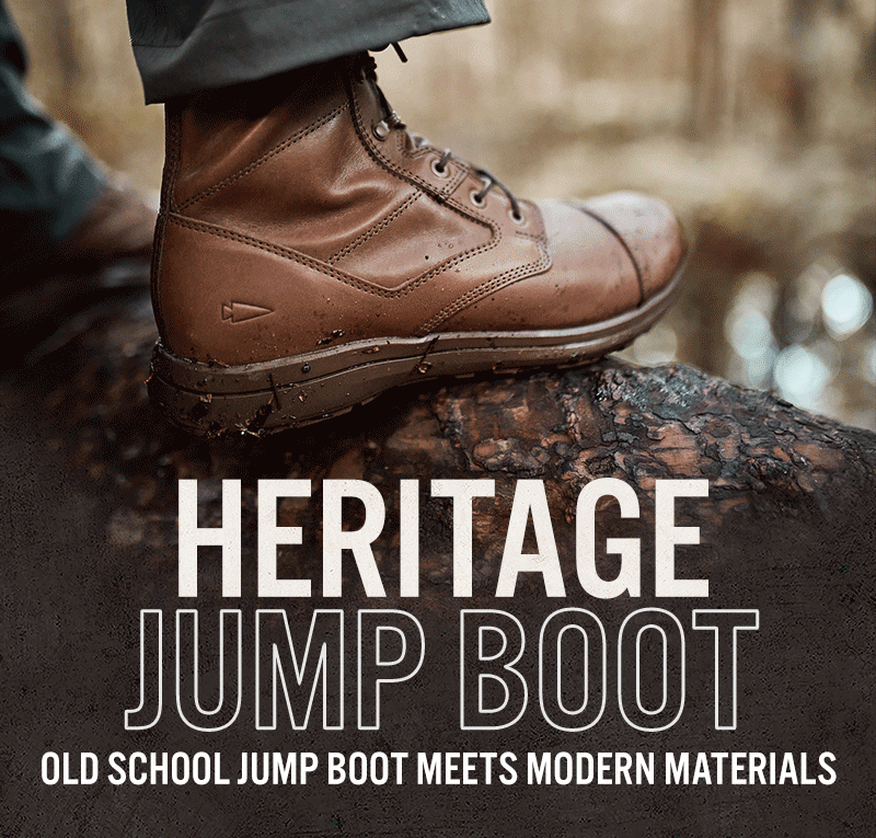 Modernized Military Footwear Heritage Jump Boots atelieryuwa.ciao.jp