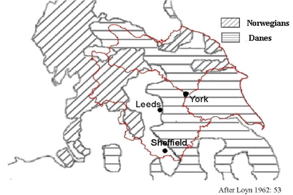 Distribution of the SAUL Surname and Variants in England in 1851 The
