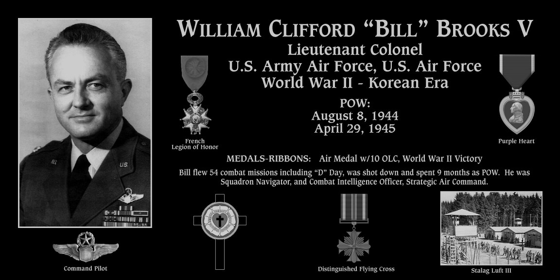 Lieutenant Colonel William Clifford Brooks v Mt. Soledad Virtual Plaque