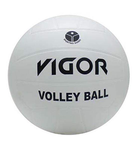 5 "Vigor" White Rubber Volleyball Import & Export Sporting Goods