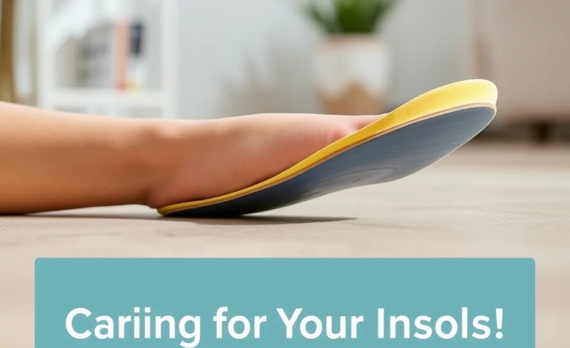Caring for Your Insoles