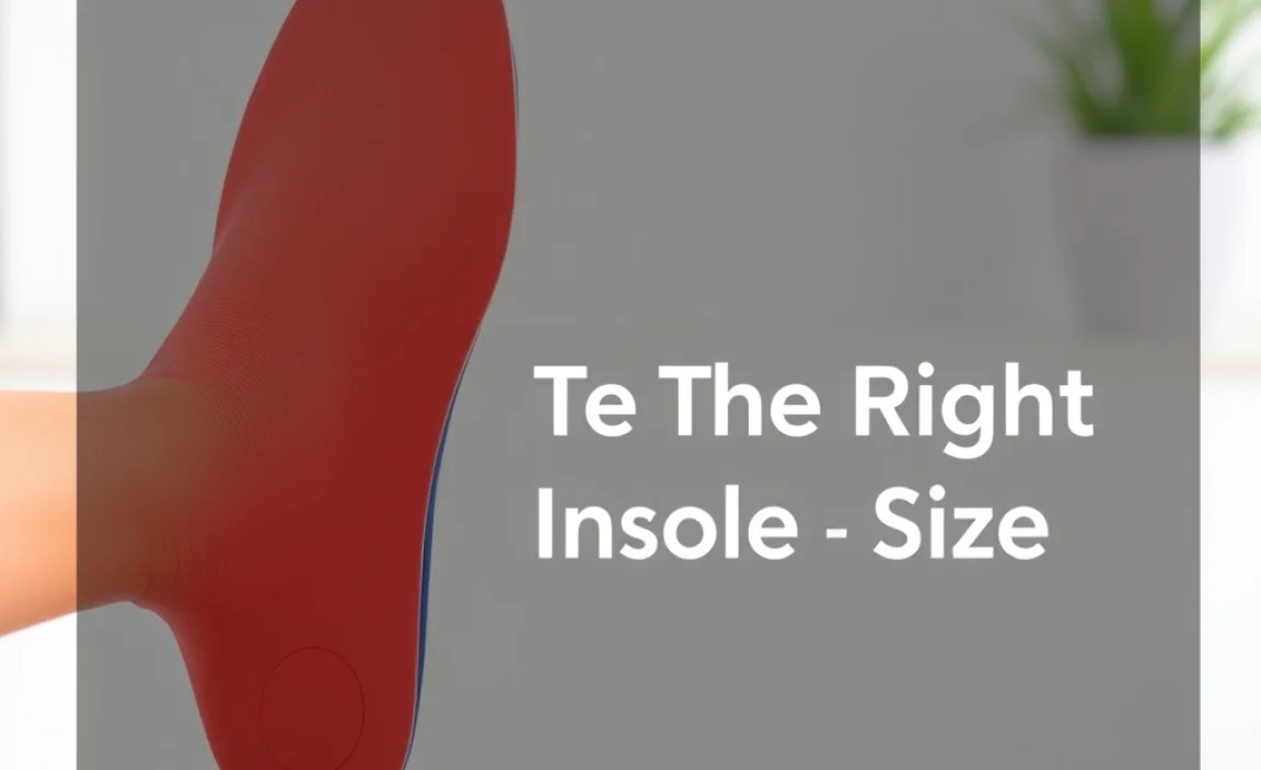 Choosing The Right Insole Size