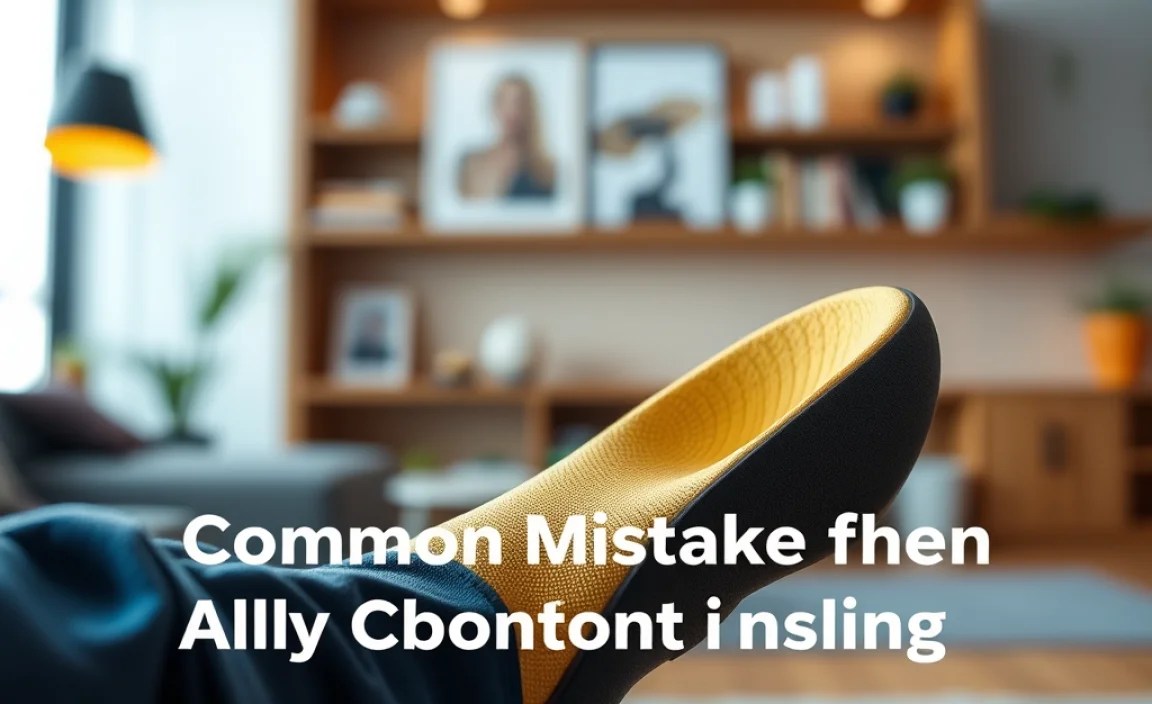 Common Mistakes When Choosing Insoles