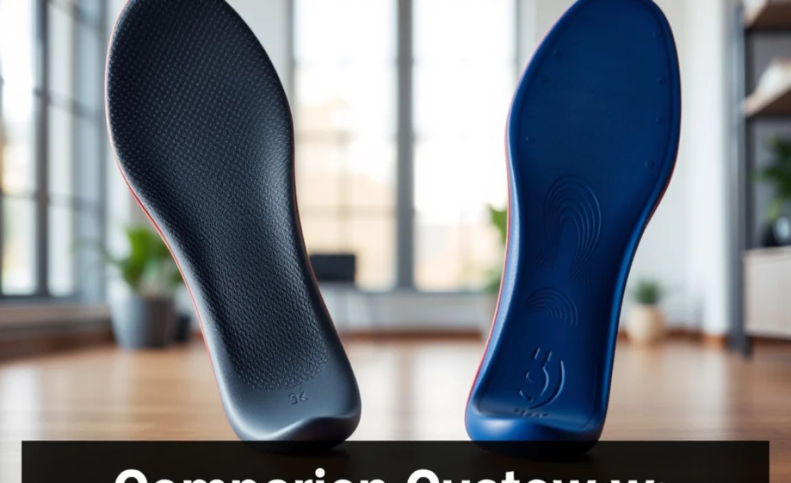 Comparing Custom and Generic Insoles