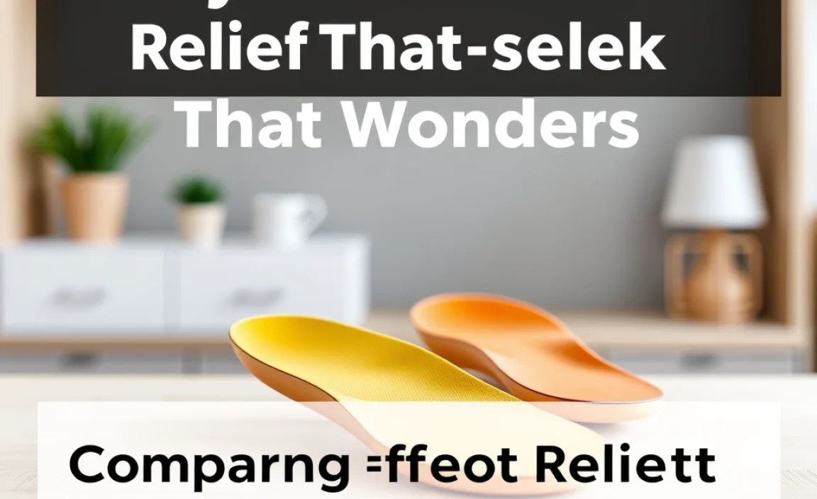 Comparing Different Insole Materials