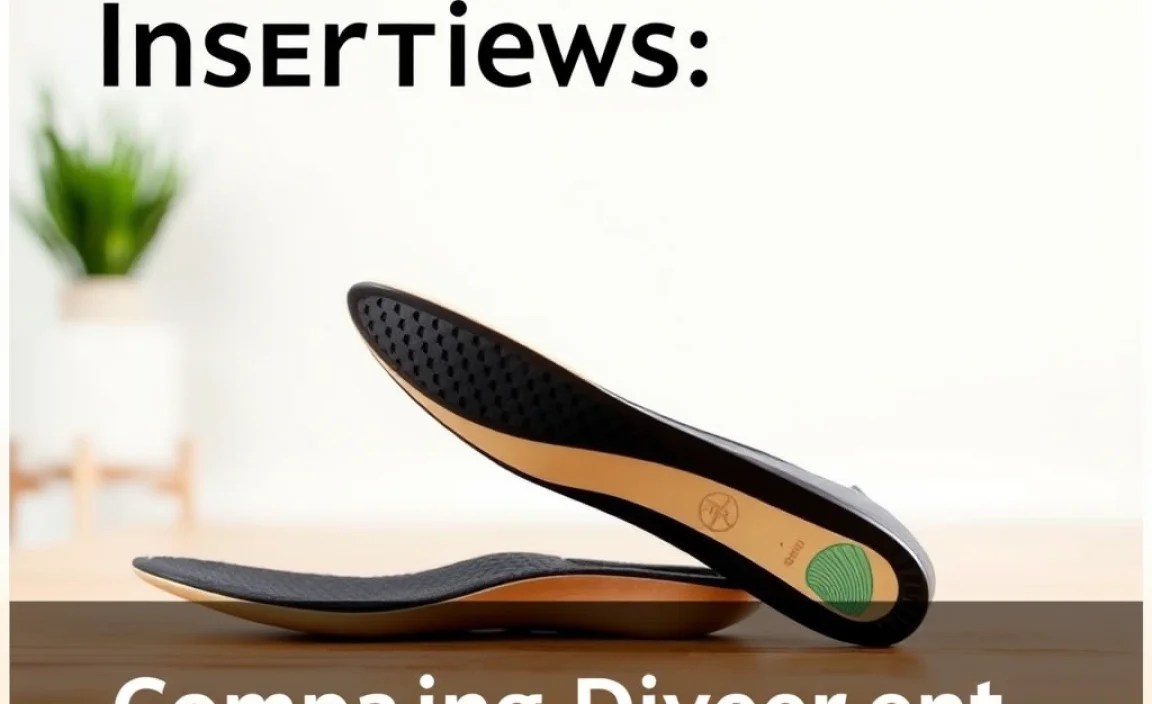 Comparing Different Shoe Inserts