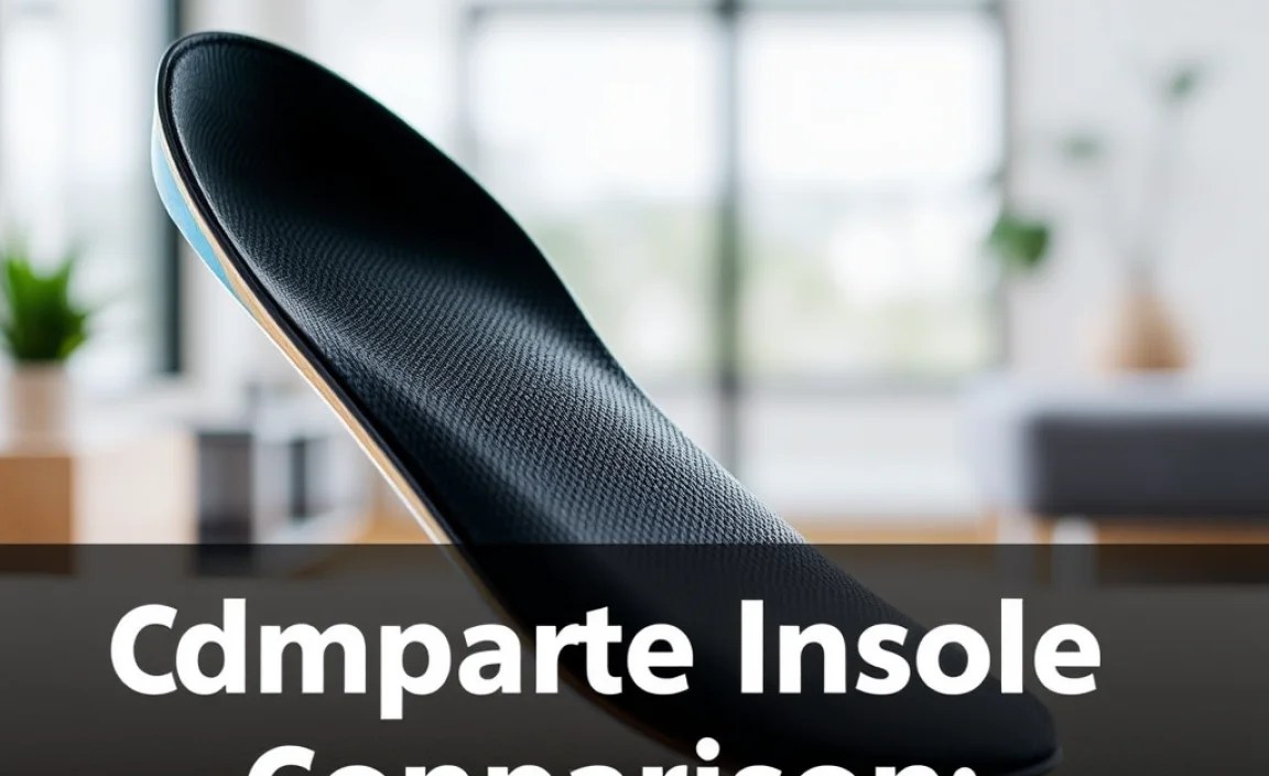 Comparing Insole Brands