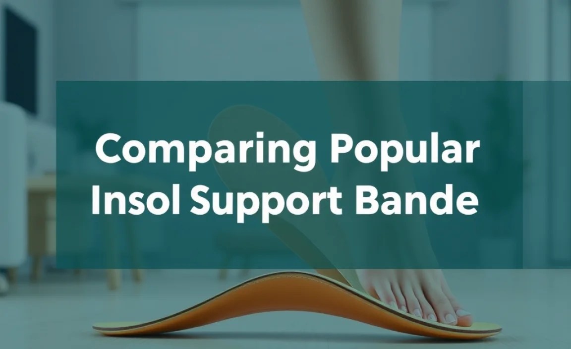 Comparing Popular Insole Brands