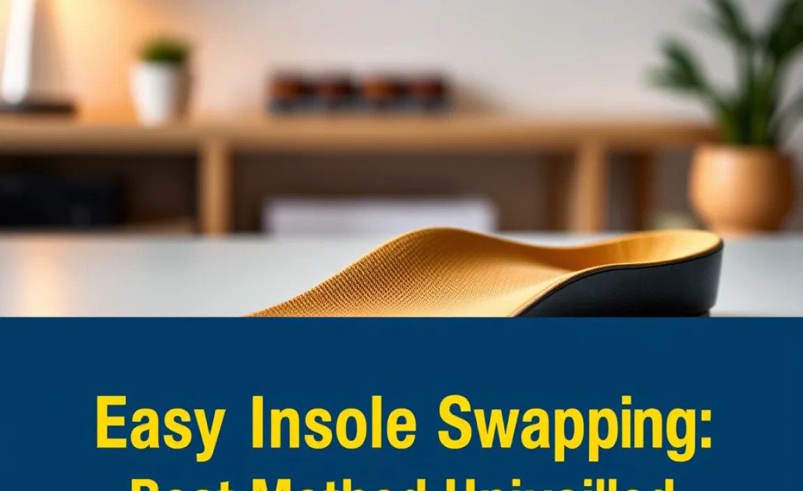 Easy Insole Swapping: Best Method Unveiled