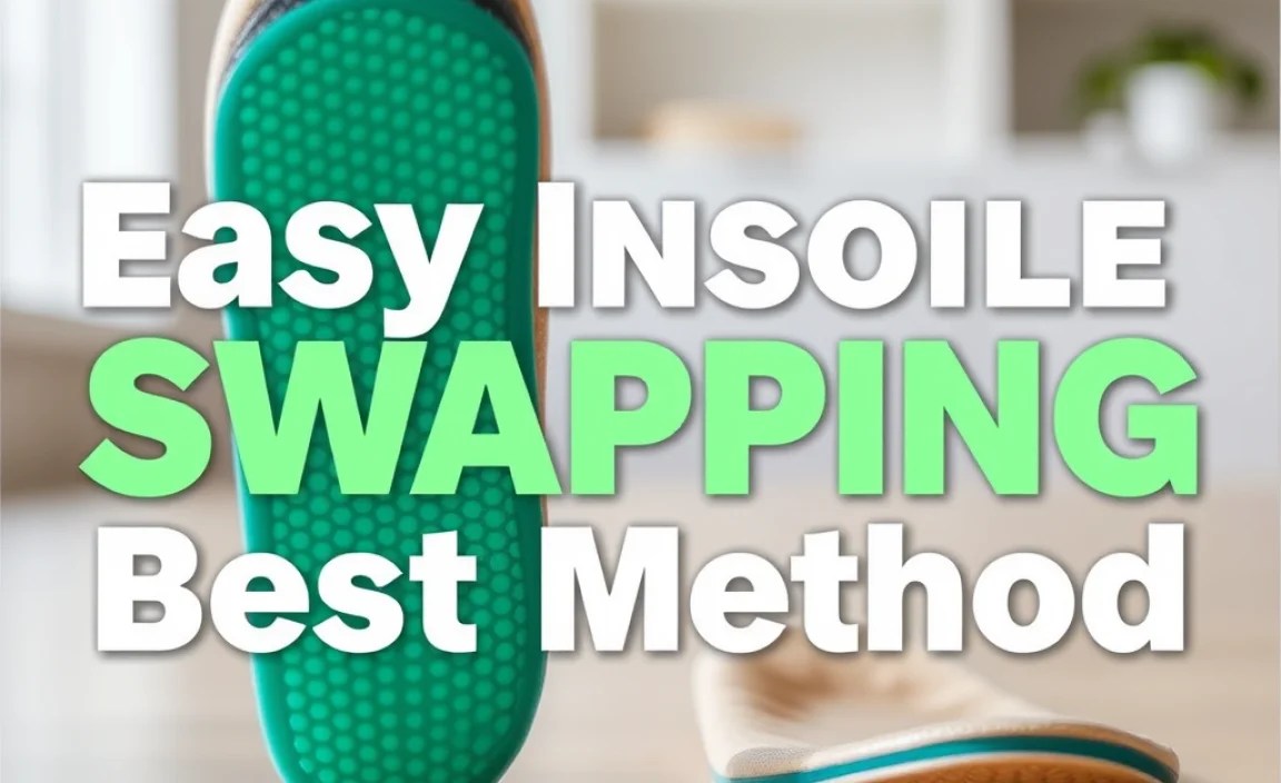 Easy Insole Swapping: Best Method