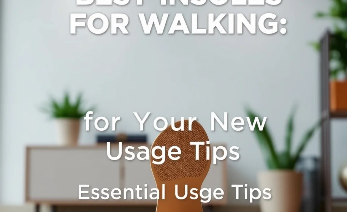 Essential Usage Tips for Your New Insoles