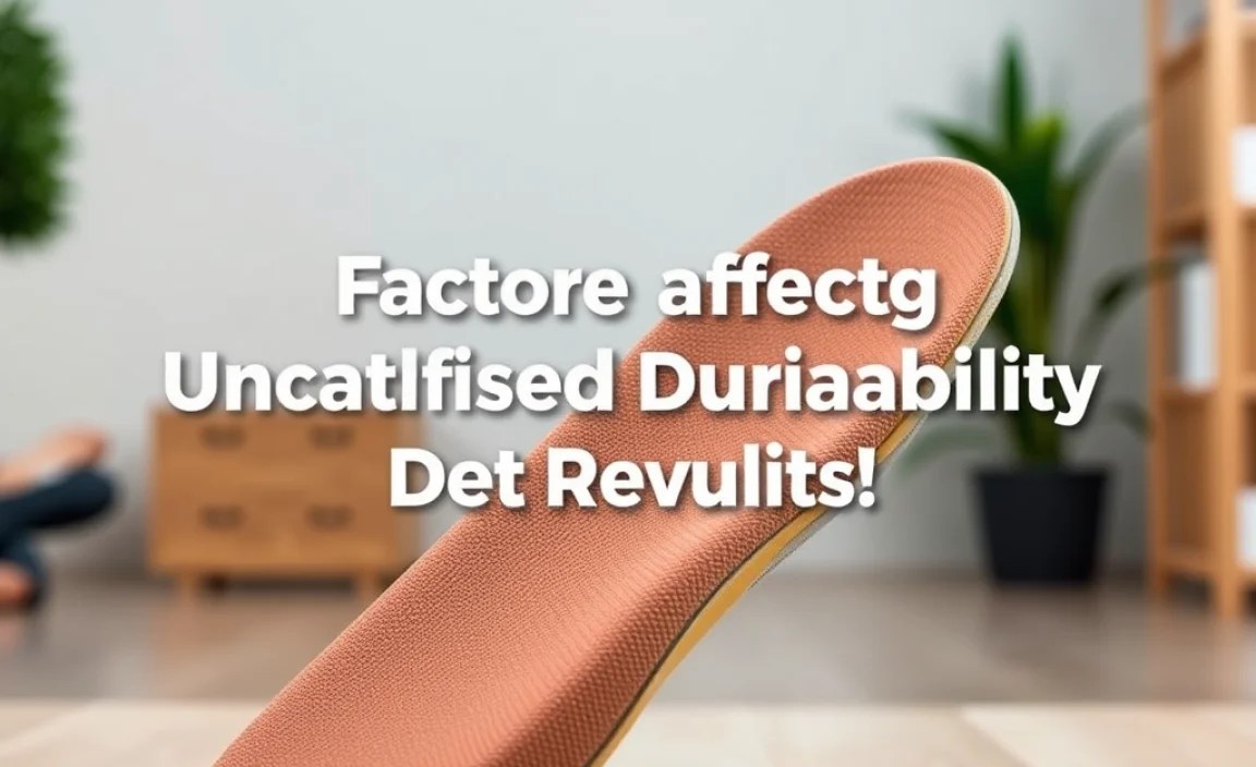 Factors Affecting Insole Durability