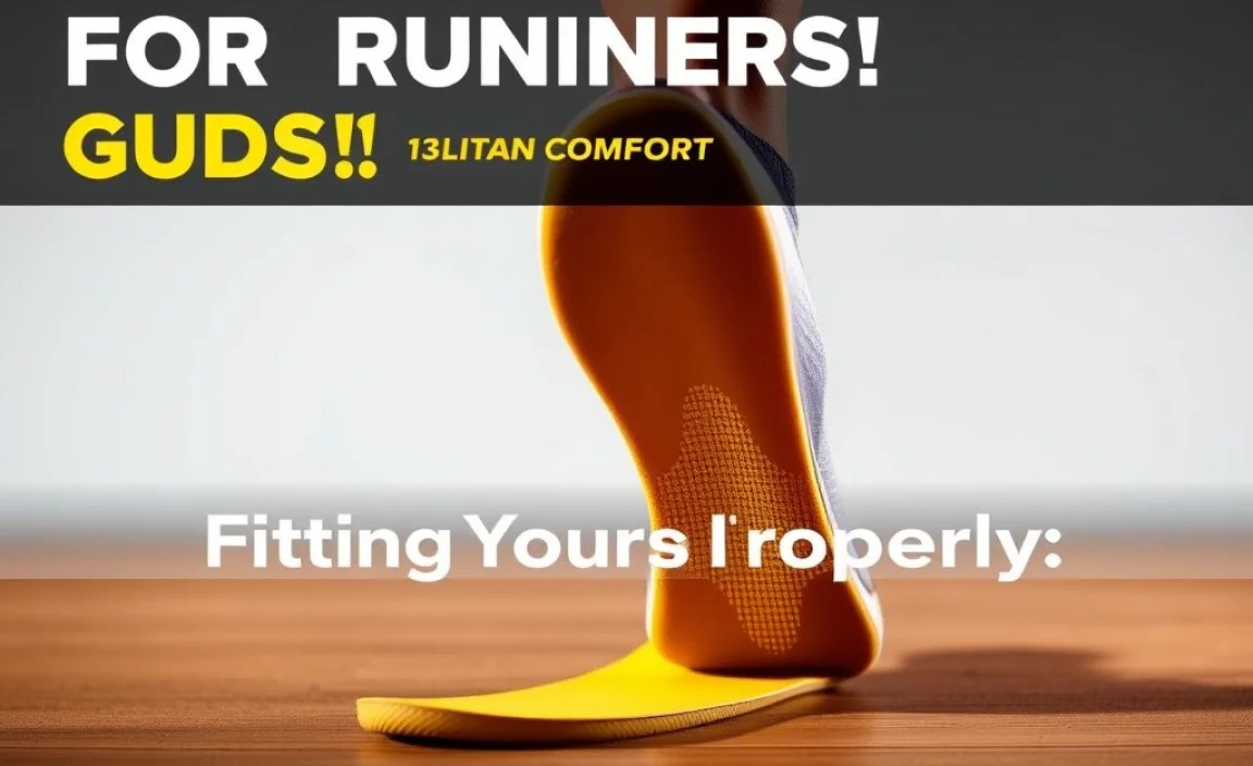 Fitting Your Insoles Properly
