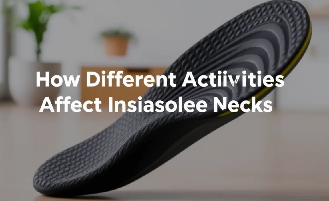How Different Activities Affect Insole Needs