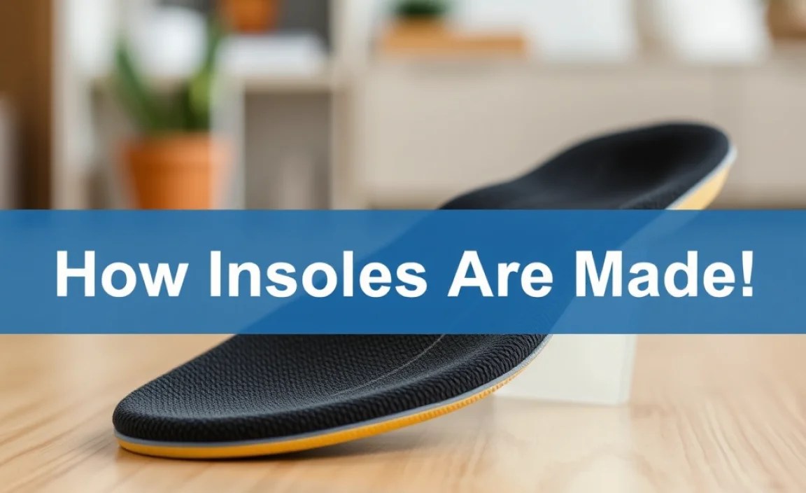 How Insoles Are Made