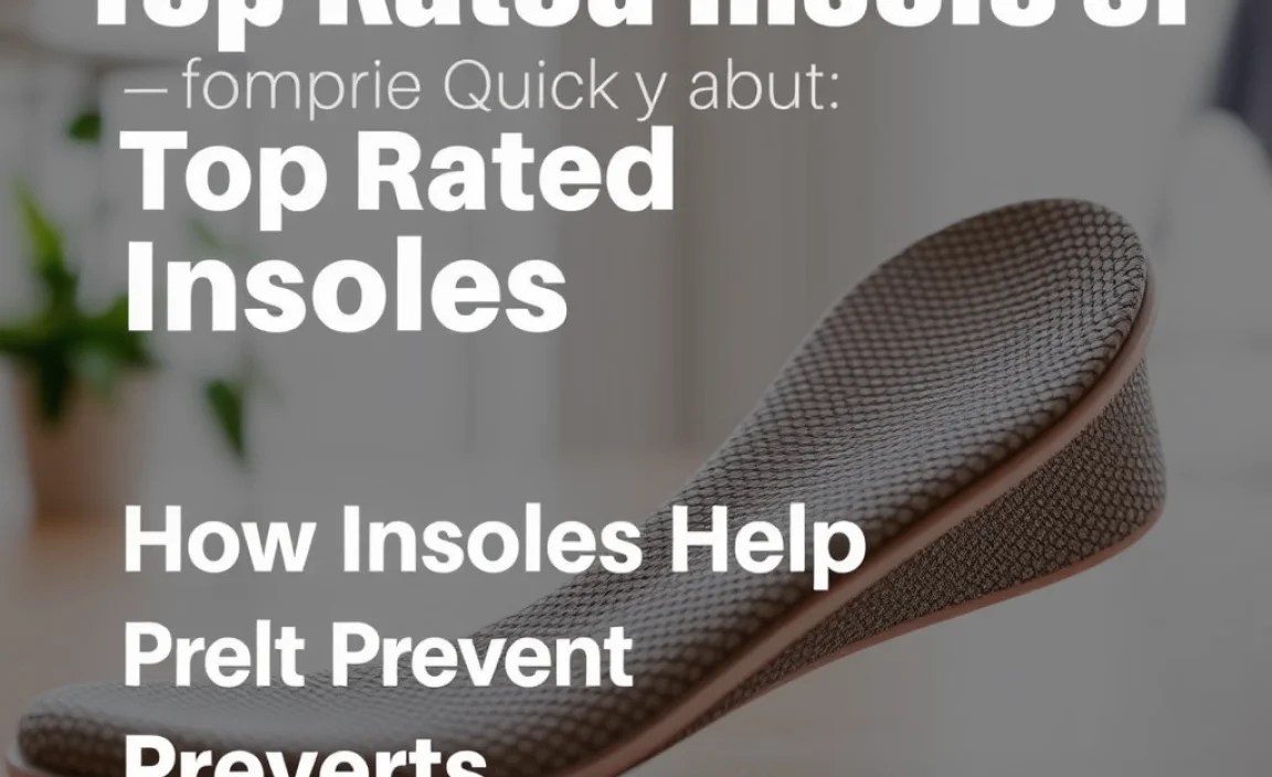 How Insoles Help Prevent Injuries