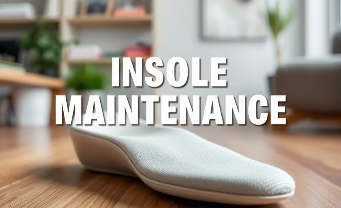 Insole Maintenance: Essential Guide