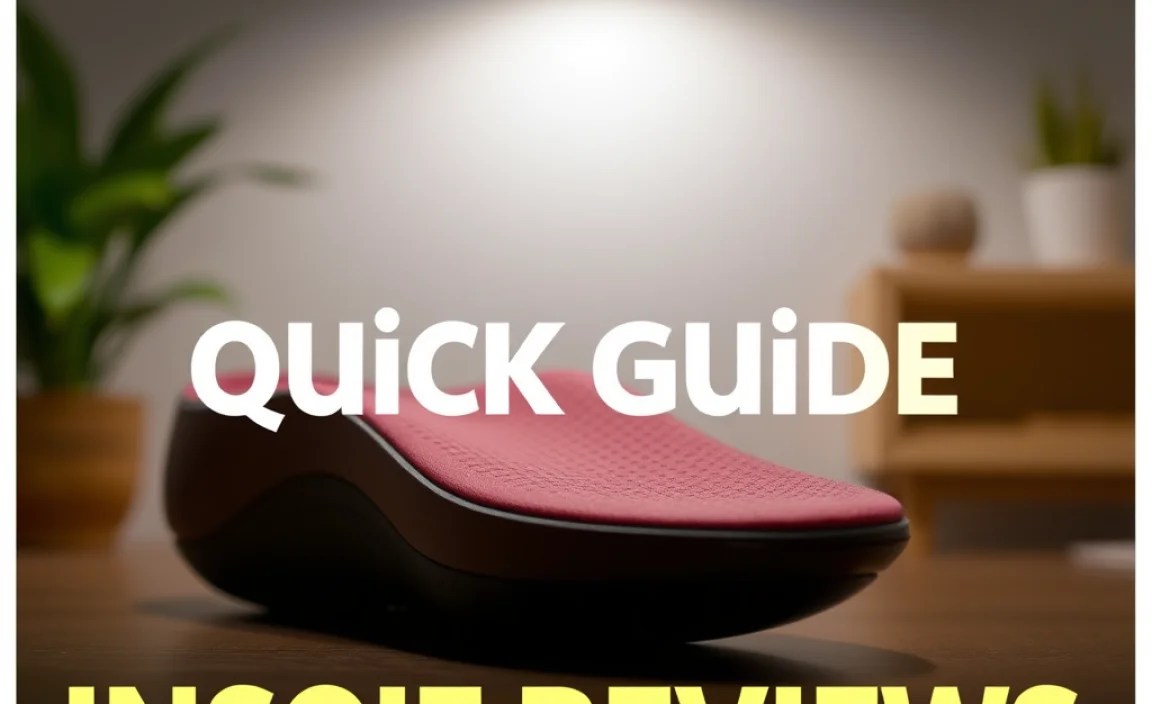 Insole Reviews Quick Guide: Essential Tips