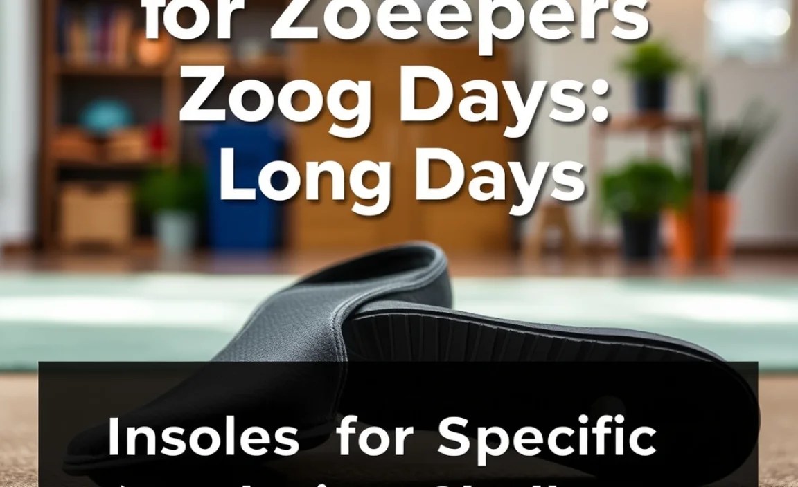 Insoles for Specific Zookeeping Challenges