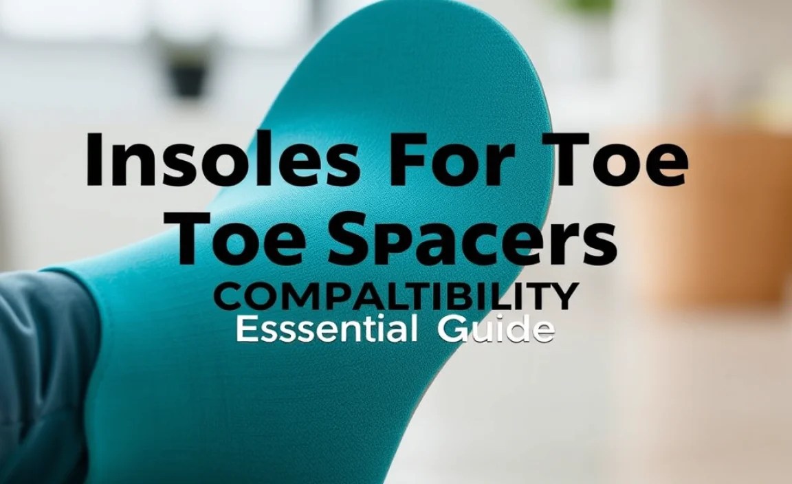 Insoles For Toe Spacers Compatibility: Essential Guide