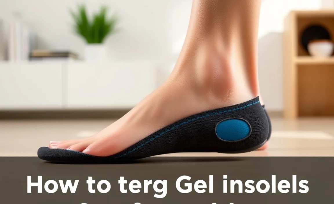 Maintaining Gel Insoles