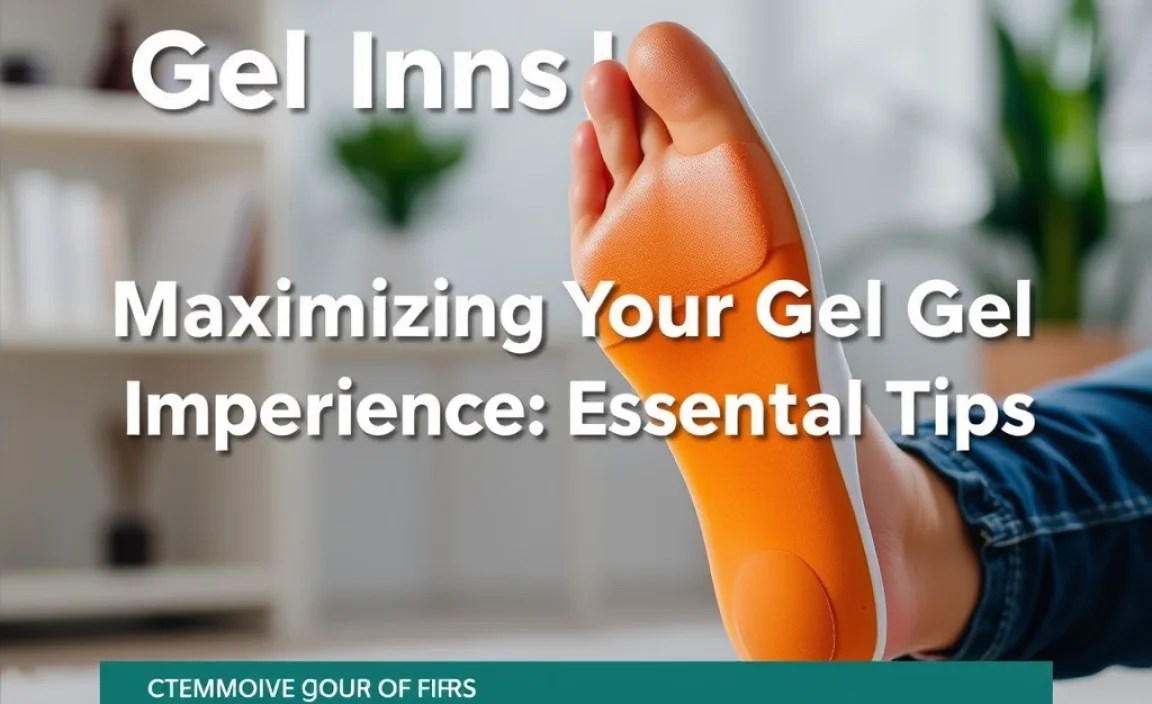 Maximizing Your Gel Insole Experience: Essential Tips