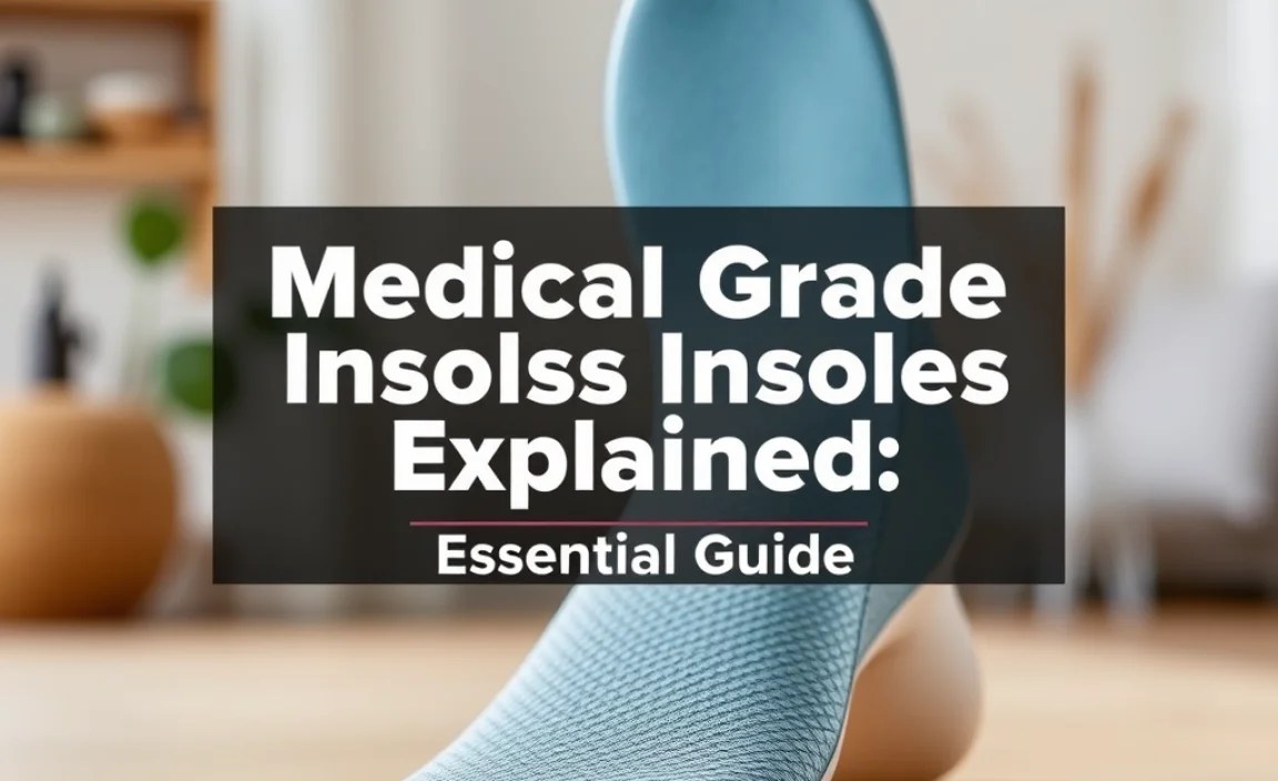Medical Grade Insoles Explained: Essential Guide
