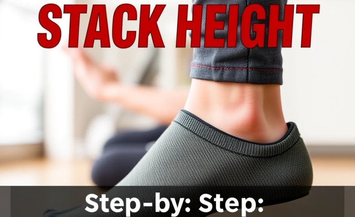Step-by-Step: How to Add Insoles to Increase Stack Height