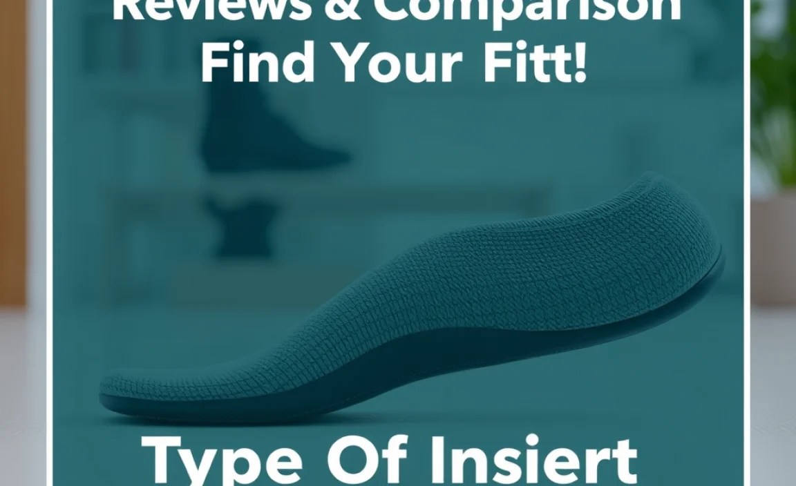 Types Of Shoe Inserts Available
