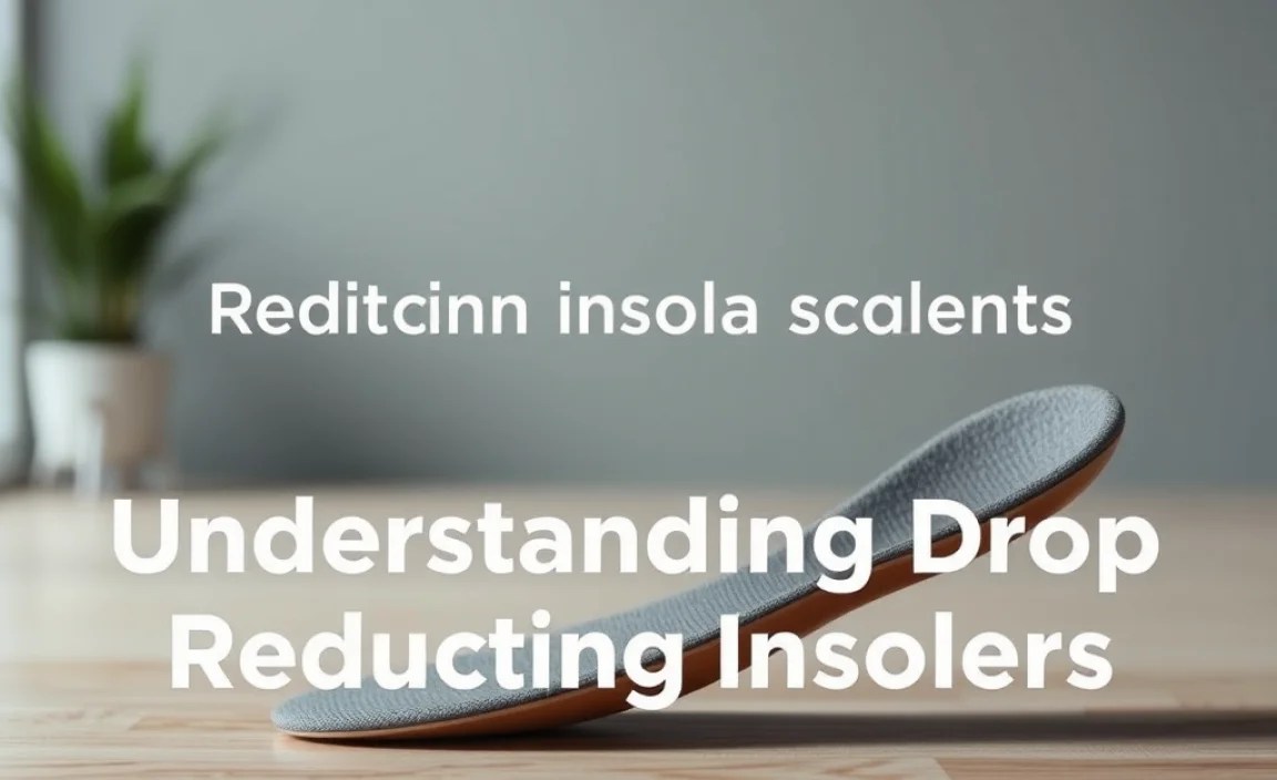 Understanding Drop Reducing Insoles