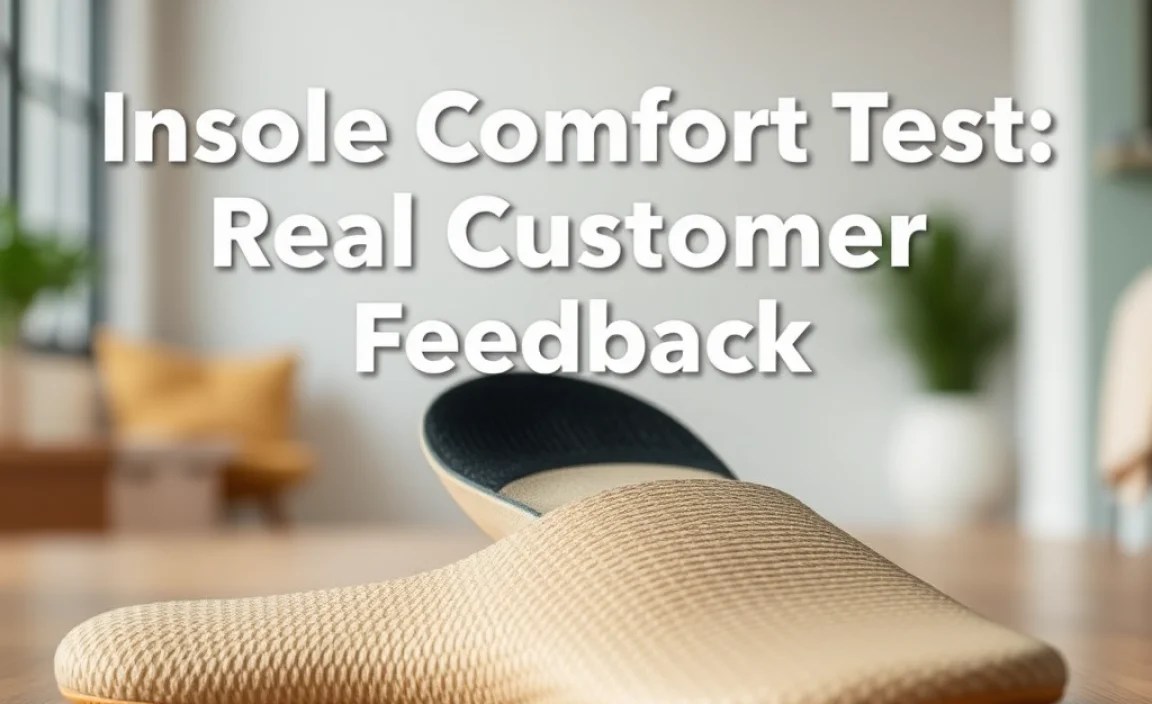 Understanding Insole Comfort Tests