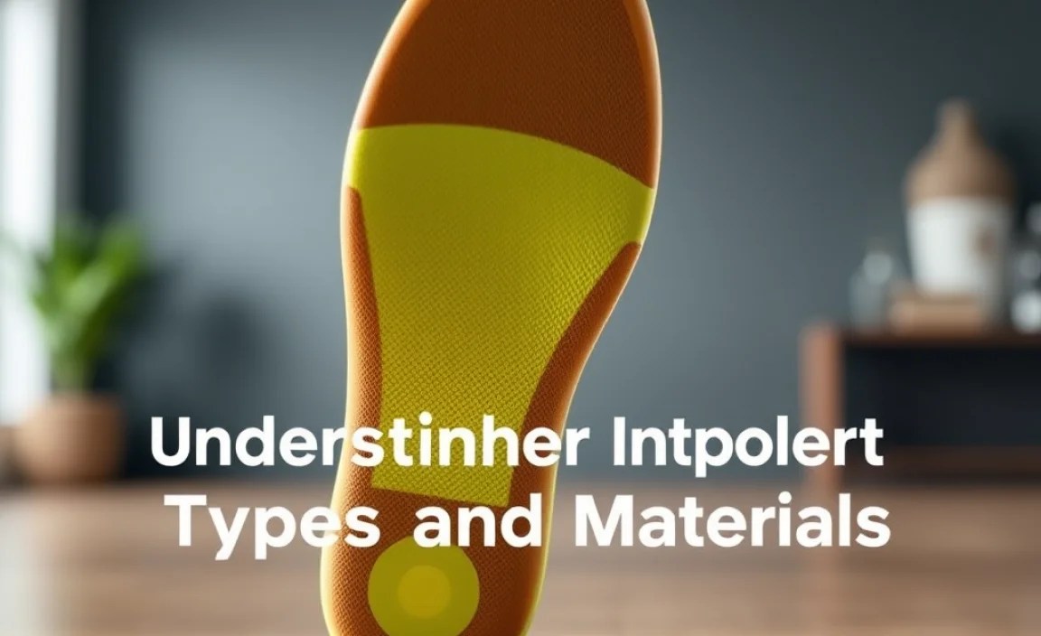 Understanding Insole Types and Materials