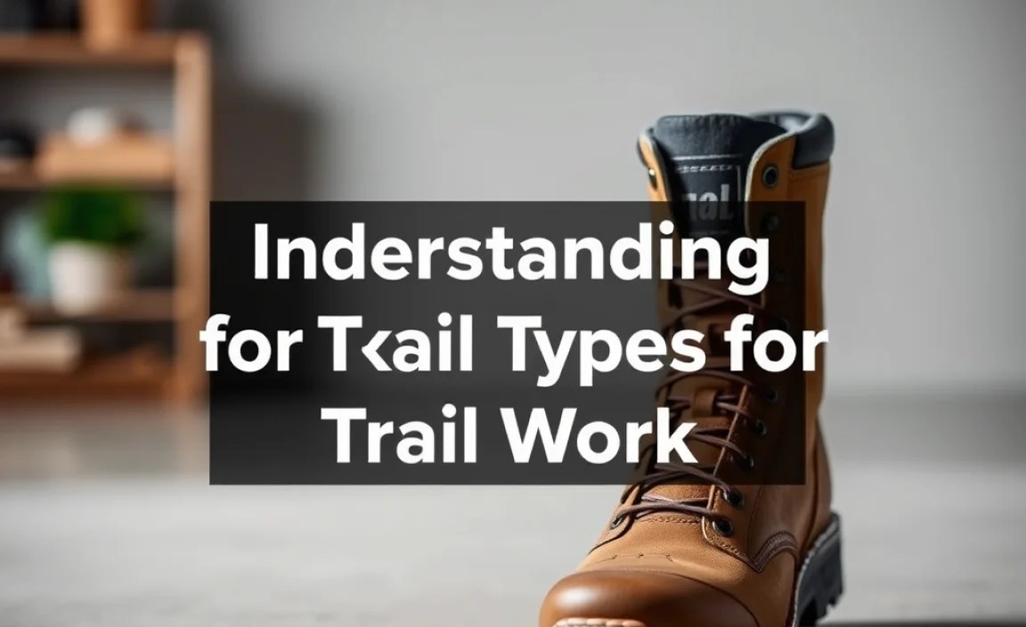 Understanding Insole Types for Trail Work