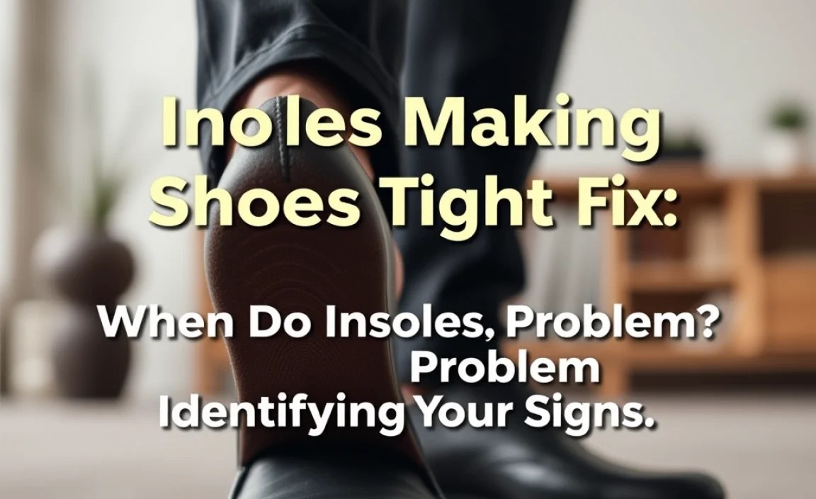 When Do Insoles Become a Problem? Identifying the Signs