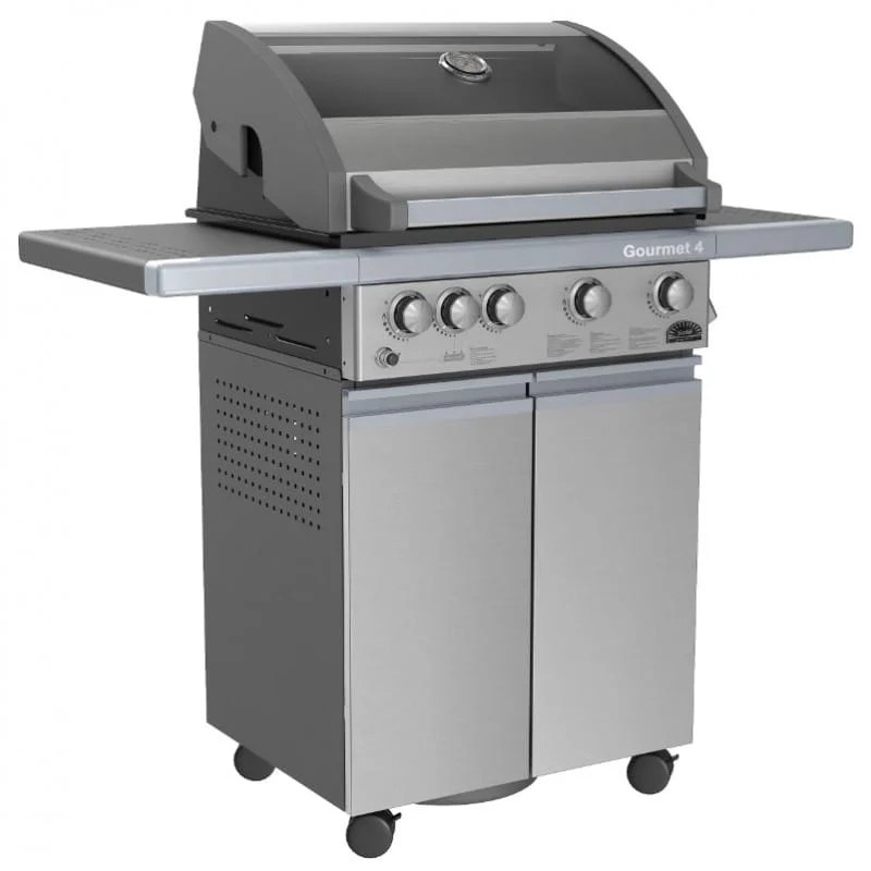 4Burner Gourmet Series Grill, Stainless Solé Gourmet
