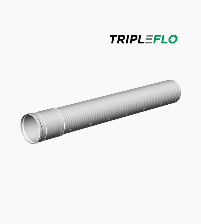 TripleFlo Triple Wall Pipe from Soleno
