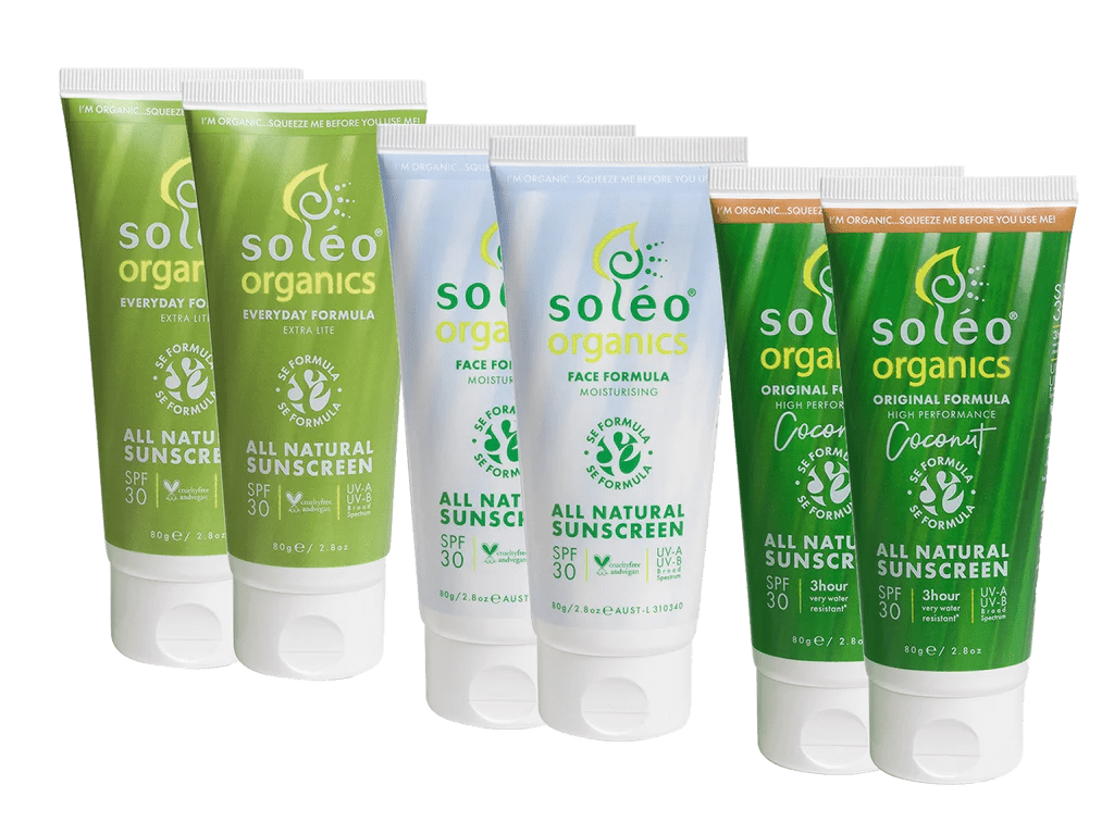 Natural Sunscreen Bundle Soleo Organics