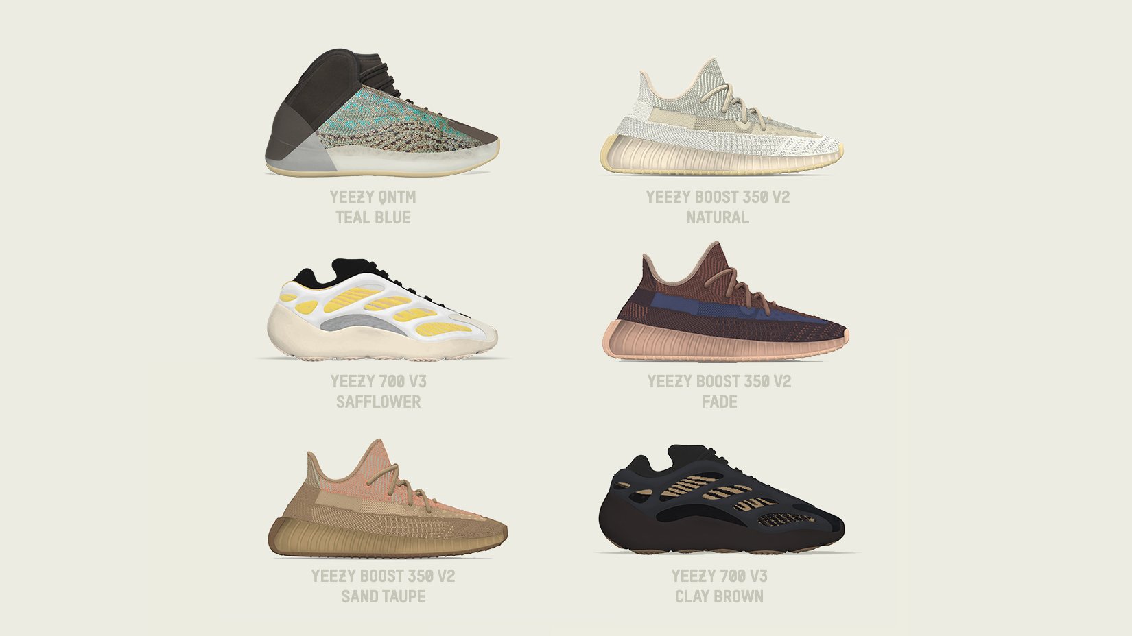 All YEEZY Sneaker Colorways Being Renamed SoleSavy News