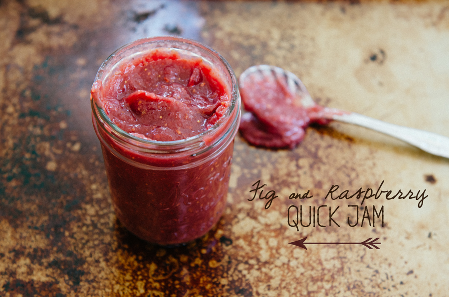 So…Let's Hang Out Fig & Raspberry Quick Jam {Gluten Free & Paleo}