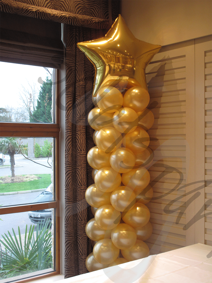 Column Balloon Decoration Hire So Lets Party
